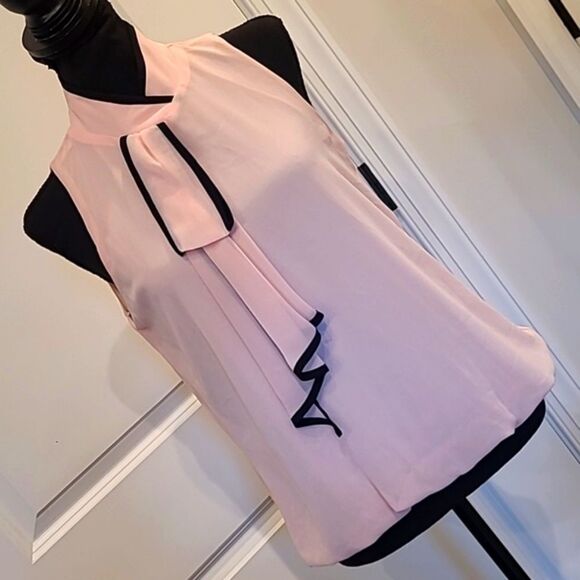 BCX Pink and Black Top - Picture 1 of 14